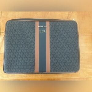 Michael Kors Jet Set Logo Stripe 13 Inch Laptop Case